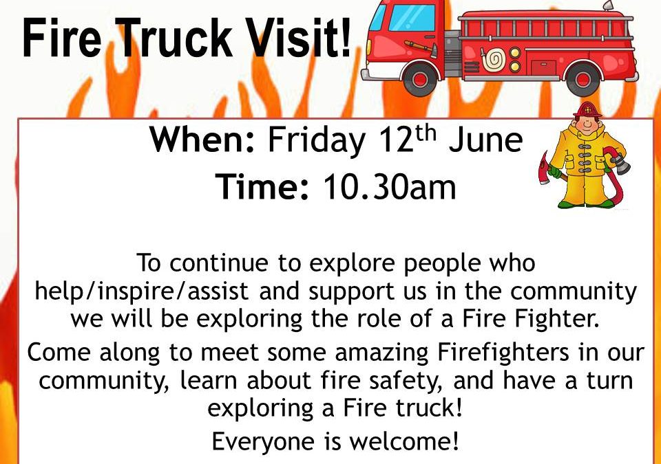 Upcoming Event at Little Miracles Caringbah – Fire Truck Visit on June 12th