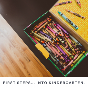 First steps… into Kindergarten.  